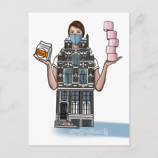 "Essentials" Postkarte (Vorderseite)