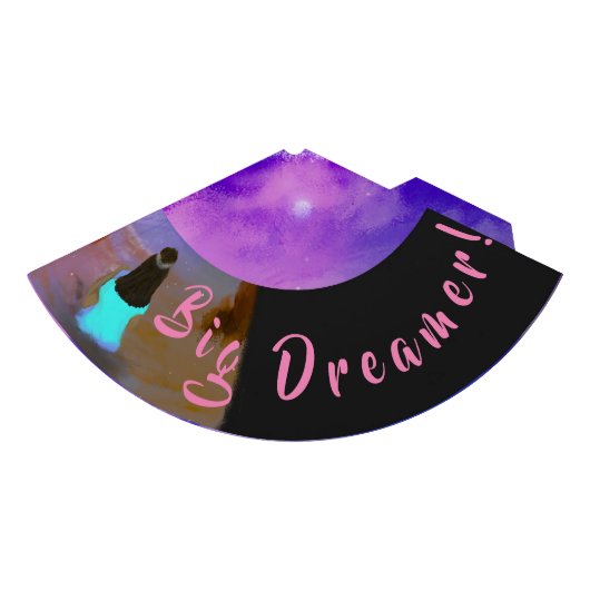 Essentials zur lila Geburtstagsparty Partyhütchen (Vorderseite)