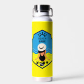 Essentielle Sommerstrand Trinkflasche (Rückseite)