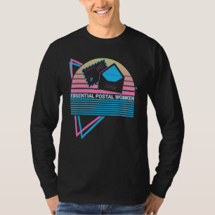 Essentieller Postarbeiter Postdienst Briefträger R T-Shirt