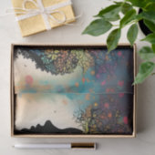 ** "Essenz der Erde: Abstrakte Mutternatur"* Seidenpapier (Geschenk)