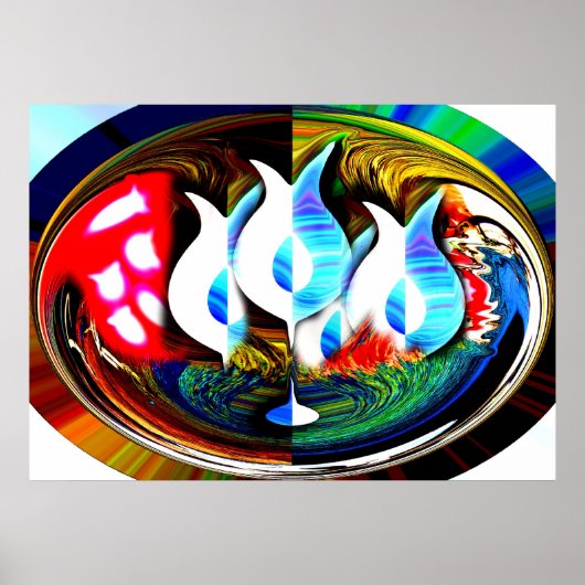 Essenz der Frühlingskunst Poster (Vorne)