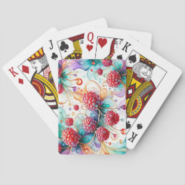 Essenz der Himbeere Spielkarten