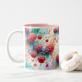 Essenz der Himbeere Zweifarbige Tasse