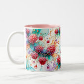 Essenz der Himbeere Zweifarbige Tasse (Links)