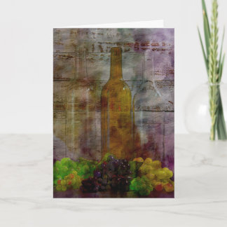 Essenz der Vine Digital Art Grußkarte Karte