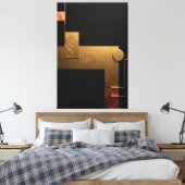 Essenz des Luxus Leinwanddruck (Insitu (Schlafzimmer))
