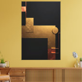 Essenz des Luxus Leinwanddruck (Insitu (Wohnzimmer))
