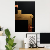 Essenz des Luxus Poster (Heimbüro)