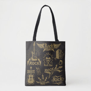 Essenz energischer Rockmusik Tasche