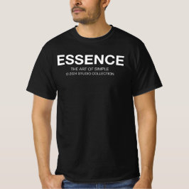 ESSENZ Minimalistische Typografie T-Shirt
