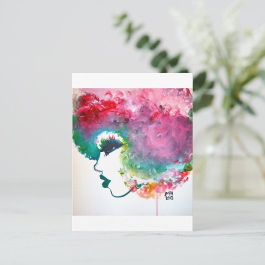 Essenz Postkarte (Stehend Vorderseite)