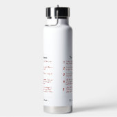 Essenz von Buddha : 5 Erinnerungen Wasserflasche Trinkflasche (rechts)