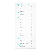 Essenze Nails und Beauty Werbekarte (Hinten)