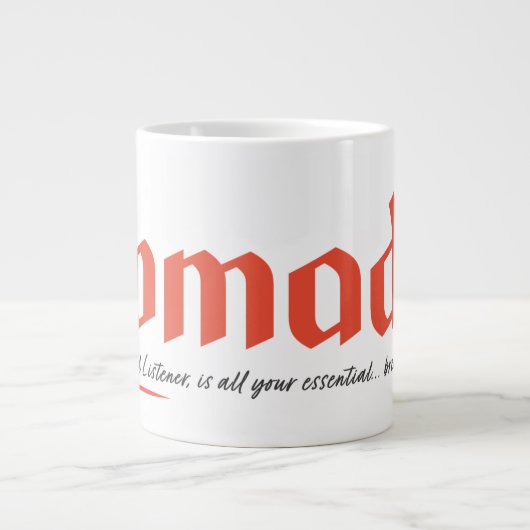 Essenzielle Brew große Tasse (Vorderseite)