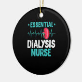 Essenzielle Dialyse Nurinsulin Pflege Funny Keramik Ornament (Links)