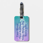 Essenzielle Öl-Mama mit benutzerdefiniertem Text Gepäckanhänger (Rückseite vertikal)