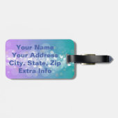 Essenzielle Öl-Mama mit benutzerdefiniertem Text Gepäckanhänger (Rückseite horizontal)