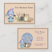 Essenzielle Öl- oder Wellness-Center-Visitenkarte Visitenkarte (Vorne/Hinten)