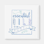 Essenzielle Öle, dann Hustelmagnet Magnet (Vorne)