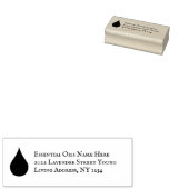 Essenzielle Öle Wassertropfen Gummistempel (Stempel)