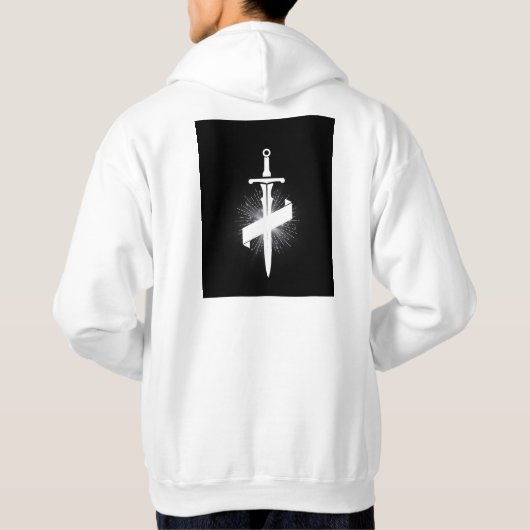 Essenzielle Pullover Hoodie für Männer - Gemütlich (Rückseite)