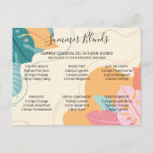 Essenzielle Sommer-Öle mischen Postkarte (Vorderseite)