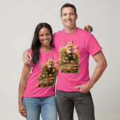 Essenzieller Blumenfox mit Niedlichem Buch T-Shirt (Unisex)