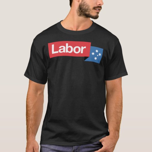 Essenzieller T - Shirt für das australische Labor- (Vorderseite)