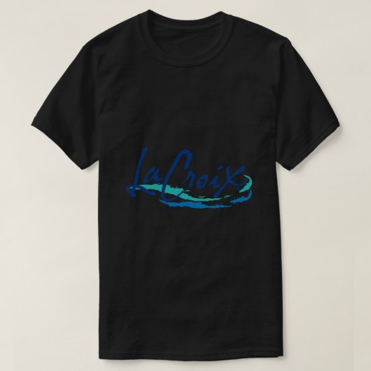 Essenzieller T - Shirt für das La Croix-Logo (Design vorne)