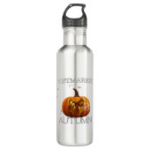 Essenzieller T - Shirt im Herbst Edelstahlflasche (Vorderseite)