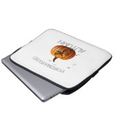 Essenzieller T - Shirt im Herbst Laptopschutzhülle (Vorne Knopf)