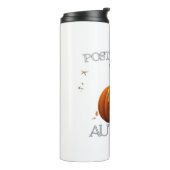 Essenzieller T - Shirt im Herbst Thermosbecher (Nach links gedreht)