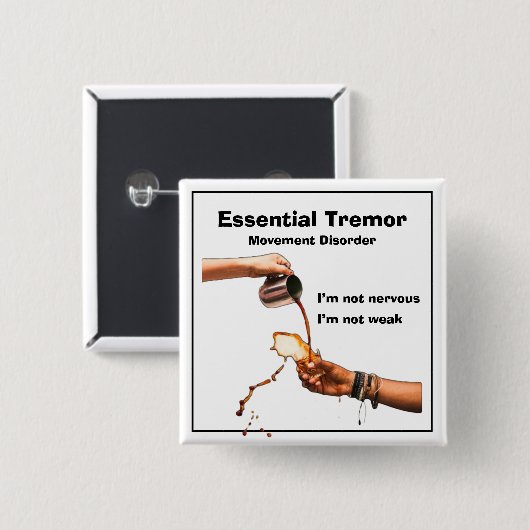 Essenzieller Tremor, Schaltfläche Button (Vorne & Hinten)