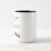 Essenzieller Tremor Zweifarbige Tasse (Mittel)