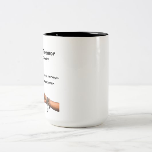 Essenzieller Tremor Zweifarbige Tasse (Mittel)