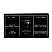 Essenzielles Öl Kosmetische Flasche umkreisen (Vorne)