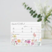 Essenzielles Öl mischt Rezept-Richtungskarte (Stehend Vorderseite)