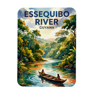 Essequibo-Fluss Guyana Magnet