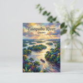 Essequibo-Fluss Guyana Postkarte (Stehend Vorderseite)