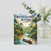 Essequibo-Fluss Guyana Postkarte (Stehend Vorderseite)