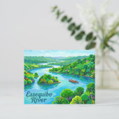 Essequibo-Fluss Guyana Postkarte (Stehend Vorderseite)