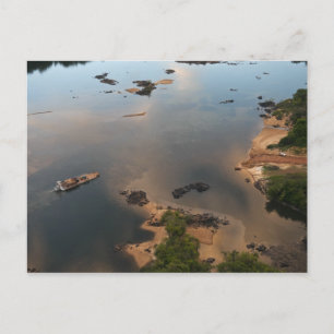 Essequibo-Fluss, längster Fluss in Guyana, und 2 Postkarte