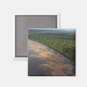 Essequibo-Fluss, längster Fluss in Guyana und 3 Magnet (Vorderseite/Rückseite)