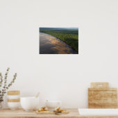 Essequibo-Fluss, längster Fluss in Guyana und 3 Poster (Küche)