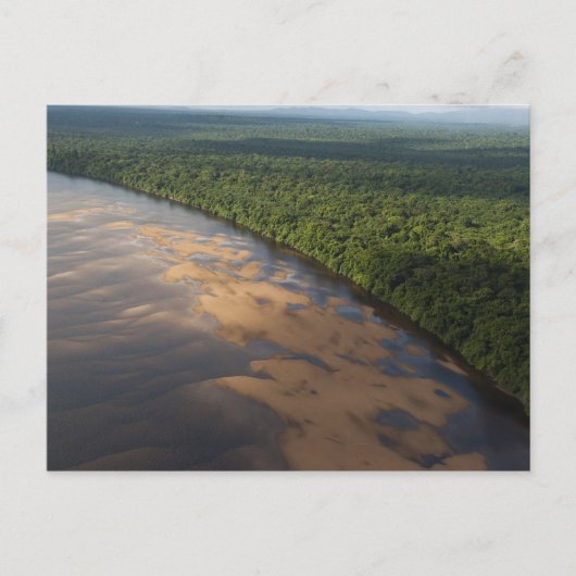 Essequibo-Fluss, längster Fluss in Guyana und 3 Postkarte (Vorderseite)