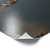 Essequibo-Fluss, längster Fluss in Guyana und Fotodruck (Ecke)