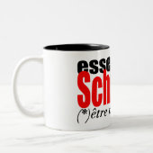 Essere una Schiappa être nulle en français Tasse (Links)