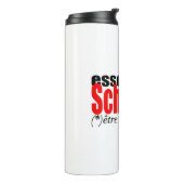 Essere una Schiappa être nulle en français Tumbler Thermosbecher (Nach links gedreht)