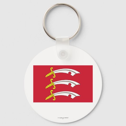 Essex Flag Schlüsselanhänger (Vorderseite)